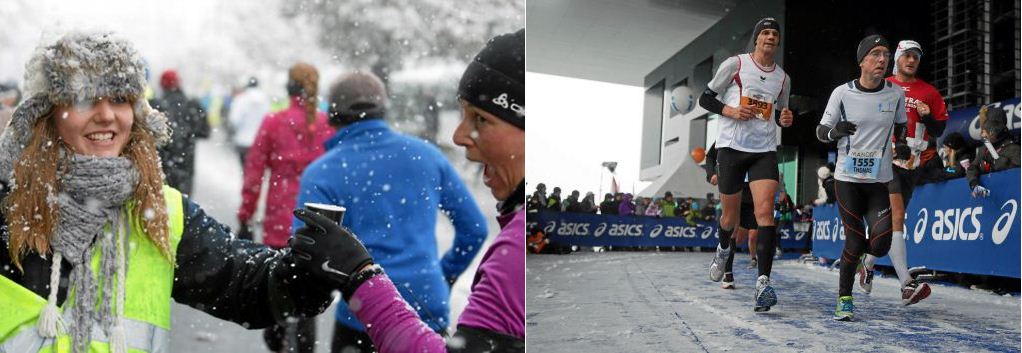 Schwierige Bedingungen für alle Beteiligten am Lucerne Marathon