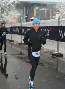Manfred Beck am Lucerne Marathon