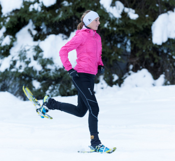 Schneeschuhwandern oder -laufen sind ein grossartiges Erlebnis